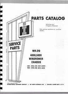 Catálogo manual de piezas de remolcador IH International 4000 5000 - Imagen 1 de 6
