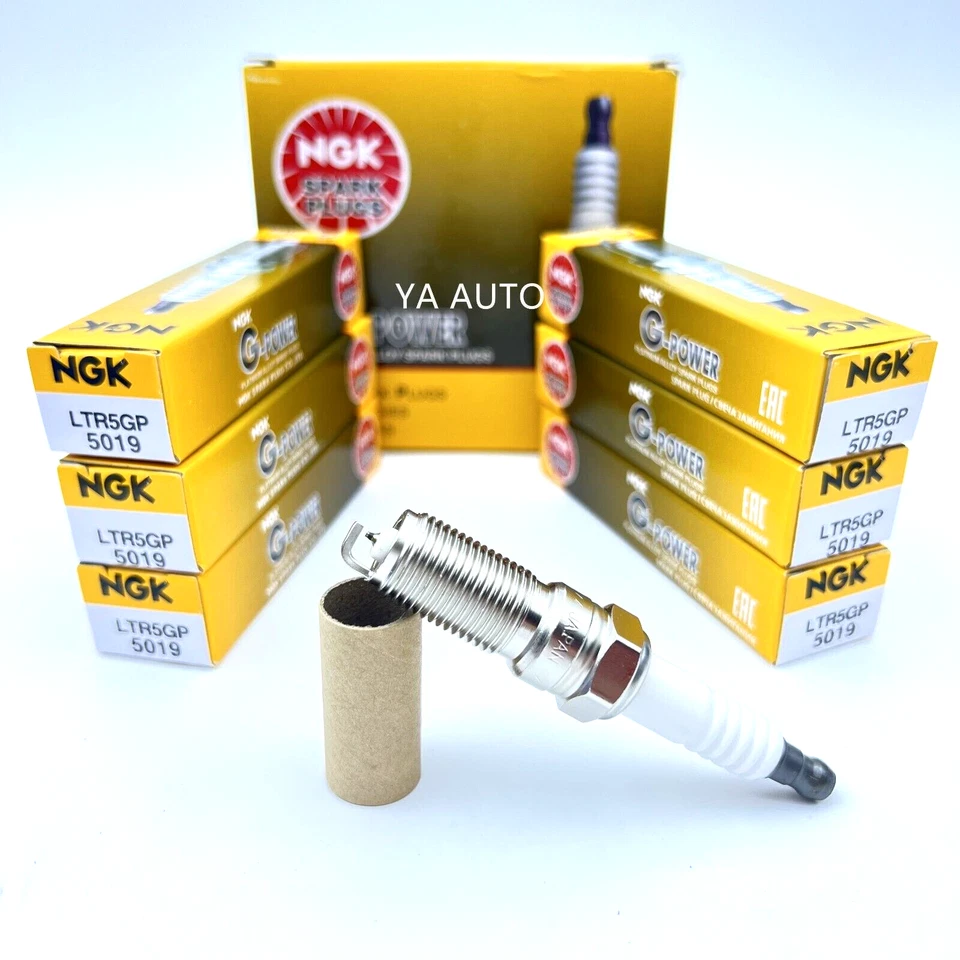 6 x Spark Plugs NGK 5019 G-Power for for 2002-2009 Chevrolet Trailblazer 4.2L L6 Foto 1 de 1