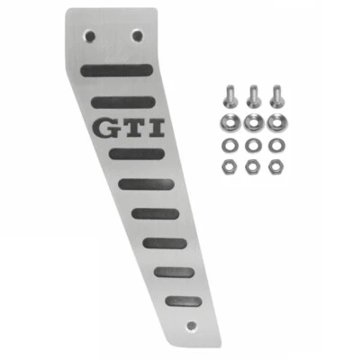 VW POLO 9N GTI FUßRASTEN EXKLUSIV MIT OEM SCHWARZ GUMMI RÜCKSEITE - FR0008 - Bild 1 von 3