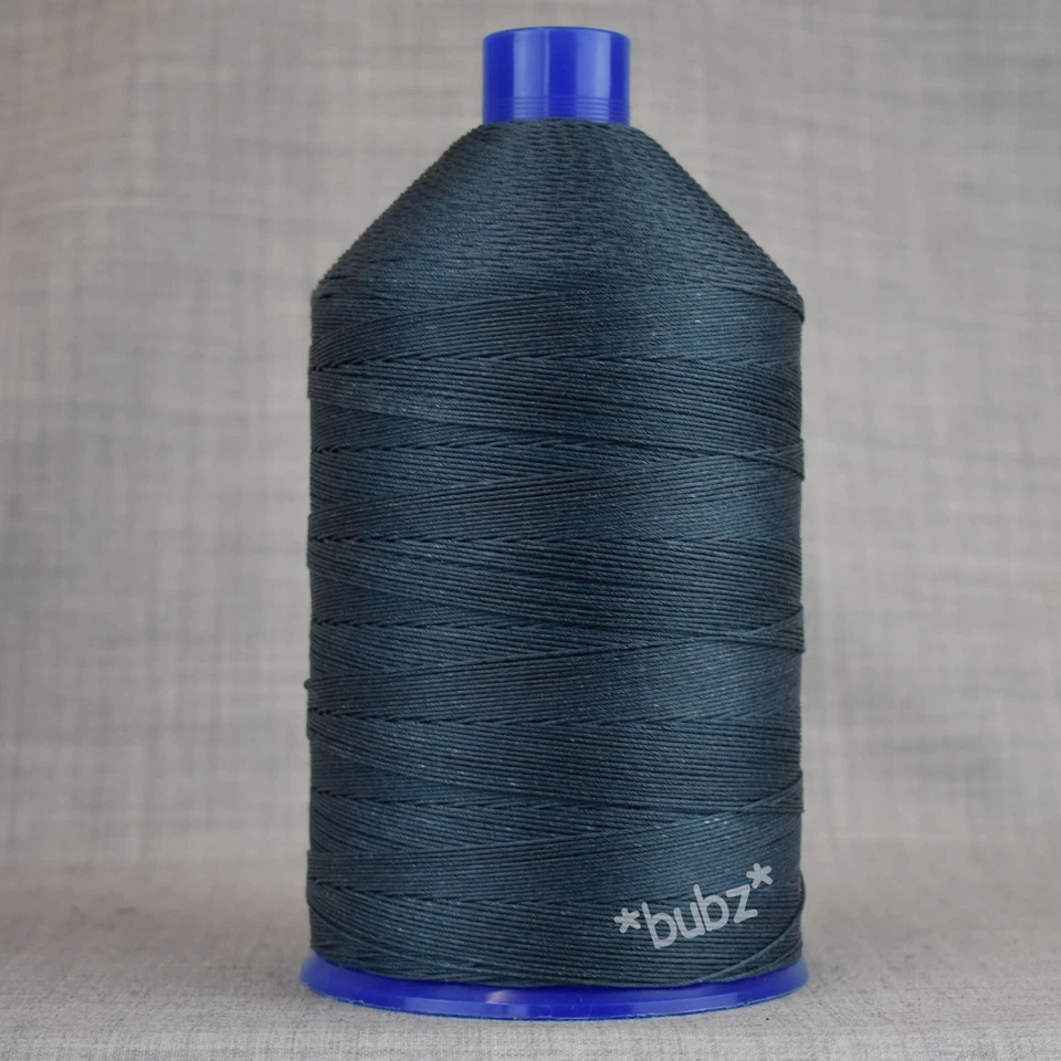 VERY STRONG TKT 8 DEEP BLUE SEWING THREAD 1,500m CORESPUN LEATHER OXELLA RASANT - Image 1 of 1