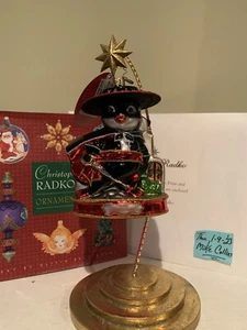 Christopher Radko “Masked and Valiant” [Zorro-themed] Ornament *NEW* - Picture 1 of 5