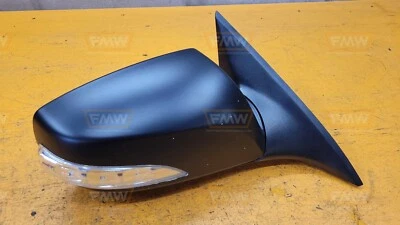 Espejo retrovisor lateral derecho pasajero Genesis Coupe 09-12 OEM de fábrica con intermitente LED  Foto 1 de 4