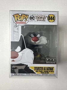 Funko Pop! Animation DC Looney Tunes- Sylvester as Batman FYE Exclusive [VAULTED - Picture 1 of 5