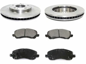 Front Pronto Brake Pad and Rotor Kit fits Mitsubishi Lancer 2004-2006 76BRWR - Picture 1 of 1