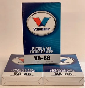Valvoline VA-86 Air Filters 3 Pack Free Shipping! - Picture 1 of 5