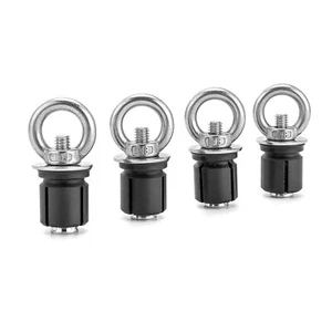 For POLARIS RZR 800 900 XP 4 1000 4x Cargo Bed Tie Down Anchors Twist Lock Hook - Picture 1 of 7