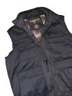 Tempco Men's Lined Vest TM209 Size X-Large Work Ranch Black Plaid Lined Utility