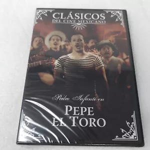 Pepe el Toro (DVD, Pedro Infante) Clasicos Del Cine Mexicano) Brand New Nuevo - Picture 1 of 3