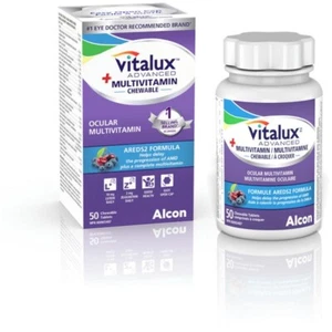 Vitalux Advanced Chewable Ocular Multivitamin 50 chewable tablets - Picture 1 of 4
