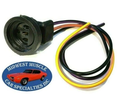 Transmission Neutral Safety Switch Socket Wiring Harness 70-92 Fits Chrysler D48 - Image 1 of 4