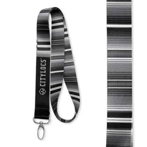 Gray Serape Lanyard - Picture 1 of 2