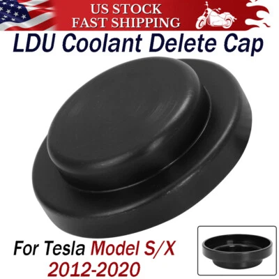 LDU Coolant Delete Cap For Tesla Model S and Model X 2012-2020 Rear Wheel Drive Foto 1 de 4