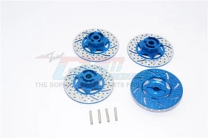 GPM ERV010A/DISK-B ALLOY BRAKE DISK HEX ADAPTORS-4PCS TRAXXAS 1/16 MINI E-REVO - Picture 1 of 2