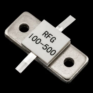 1 pieza 500w 100 ohmios RF montaje en brida de alta frecuencia resistencia de potencia radio carga ficticia - Imagen 1 de 2