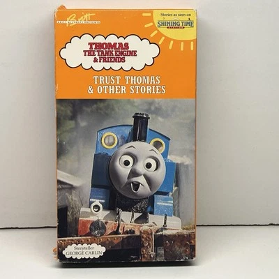 Thomas the Tank Engine & Friends Trust Thomas VHS Video Tape Vintage Train Rare! - Image 1 of 4