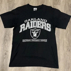 Oakland Raiders black t-shirt reprint unisex gift fan shirt AN53775 - Picture 1 of 2