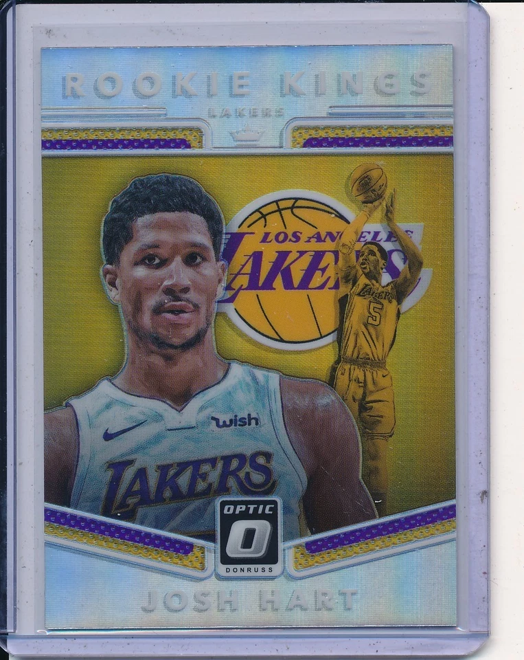 Josh Hart 2017-18 Panini Donruss Optic Rookie Kings Holo Silver Prizms RC #26 - Image 1 of 1