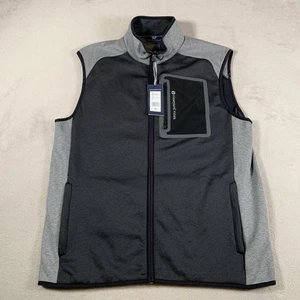 Vineyard Vines Weste Herren Medium anthrazit meliert Powerstretch Performance Reißverschluss - Bild 1 von 13