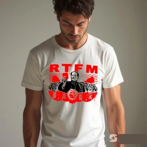 RTFM Herren T-Shirt lustig Streber Computer Neuheit Read The Manual Tee Comedy Tee Top - Bild 1 von 3