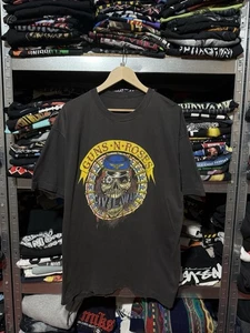 Vintage Guns N Roses Get In The Ring 1991 1992 Rock Gray Men’s T-Shirt Size XL - Picture 1 of 8