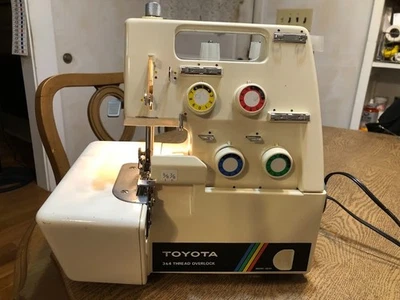 丰田 6600 Serger 缝纫机 3 & 4 螺纹锁 — 第 1/4 张图片