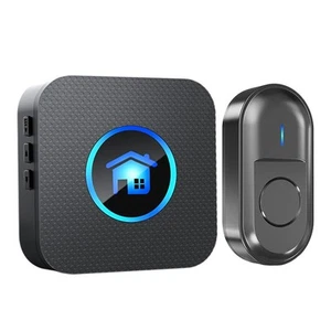 Long Range Wireless Doorbell with Easy Installation and LED Notification - Picture 1 of 13