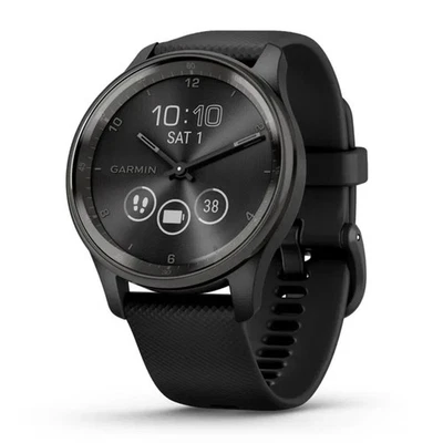 Garmin vívomove Trend 40 mm schwarz intelligente Uhr mit Band 010-02665-00 - Bild 1 von 4