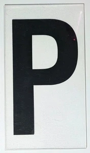 Plastic Plexiglass 10" Tall Marquee Sign Replacement Letter P - Picture 1 of 3
