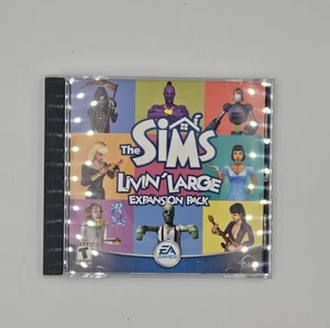 The Sims: Livin’ Large Expansion Pack – PC CD-ROM (EA, 2000) VERY GOOD - Picture 1 of 3