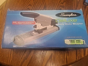 Deluxe Heavy-Duty Stapler, Swingline 160-Sheet Capacity, #39002 - Picture 1 of 9