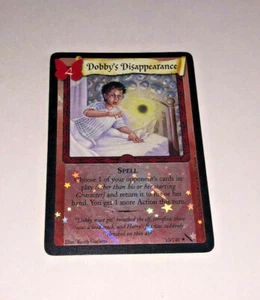 Harry Potter TCG Chamber of Secrets Dobby's Disappearance Foil #10/140 Rare - Picture 1 of 4