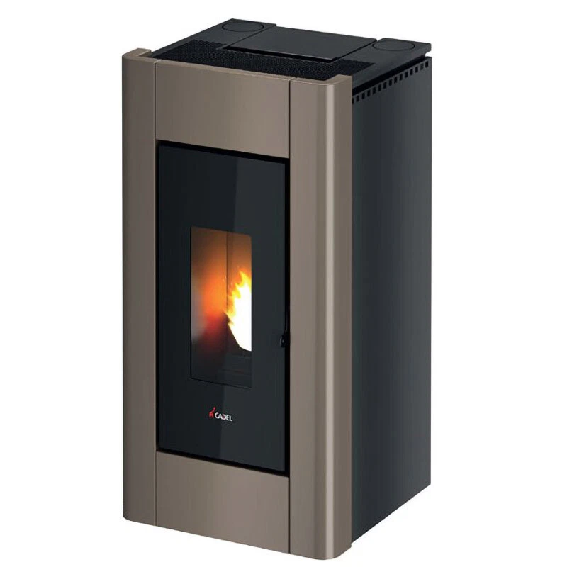 Stufa a pellet prince3 11kw Cadel Ventilata Bronzo per 98mq - Immagine 1 di 1
