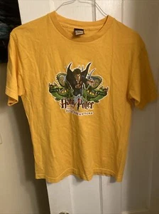 Vintage 2001 Warner Bros Harry Potter Quidditch T Shirt Small Medium - Picture 1 of 5