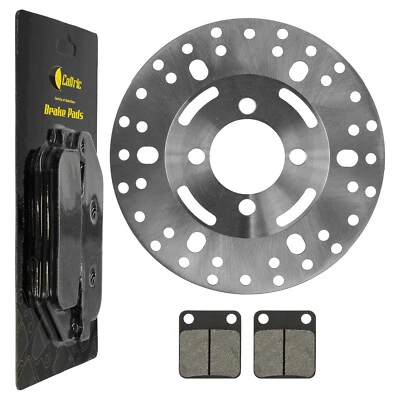 Disco de freno delantero L/R con pastillas de freno para Yamaha Wolverine 350 4x4 1996-2005 Foto 1 de 4