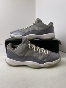 Nike Air Jordan 11 Retro Low Cool Grey size 11 OG XI 528895-003 Grey ￼