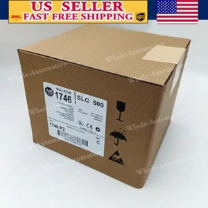 Factory Sealed Allen Bradley 1746-P2 Chassis Power Supply PLC 1746-P2 New In Box - Bild 1 von 6