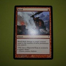 Skred x1 Coldsnap 1x Magic the Gathering MTG