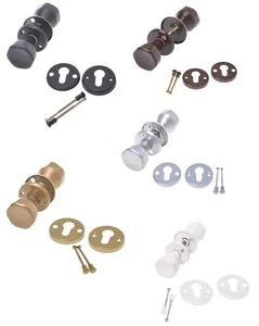 Aqbau® Türknopf Drehbar mit rosette PZ | Knopfdrücker | Türknauf  - Bild 1 von 42