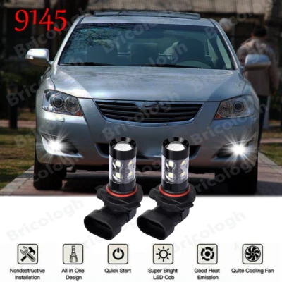 Faros antiniebla 100W para Toyota Camry 2002 2003 2004 2005 2006 6000K bombilla LED blanca Foto 1 de 4