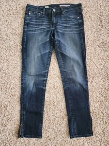 Adriano Goldschmied AG Womens Zip Legging Denim Jeans 26R - Picture 1 of 6