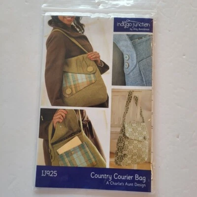 Country Courier Bag Pattern Indygo Junction IJ925 - Image 1 of 2