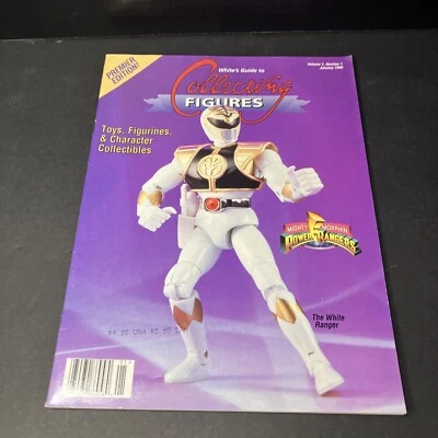 White's Guide To Collecting Figures Magazine January 1995 Power Rangers - Image 1 of 4