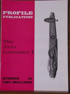 Profile Publications #65: AVRO LANCASTER I British RAF Bomber WWII monograph OOP - Foto 1 di 1