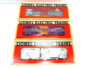 Lionel 6-19266 6464 Boxcar Series III Set Lot of 3 Vintage UNUSED - BRAND NEW - Picture 1 of 3
