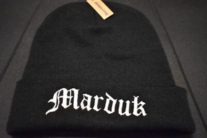 Marduk Beanie Hat Black Metal Watain Odraza Behemoth Furia * - Foto 1 di 1