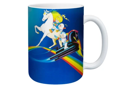 Rainbow Brite and Starlite,Birthday, Christmas Gift, White Mug 15 oz, Coffee/Tea - Image 1 of 4