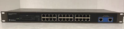 TRENDNET COPPER GIGABIT SWITCH TEG-S224 24 PORT 100 MBPS PORTS & 2 GIGABIT PORTS - Image 1 of 4