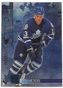1995-96 Metal International Steel #20 Mats Sundin - Picture 1 of 2