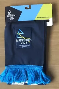 Commonwealth Games Birmingham 2022 Scarf Official Licenced Product New - Picture 1 of 3