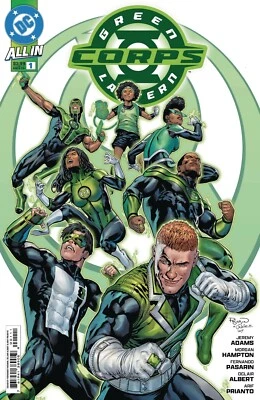 GREEN LANTERN CORPS #1 CVR A FERNANDO PASARIN & OCLAIR ALBERT (12/02/2025)